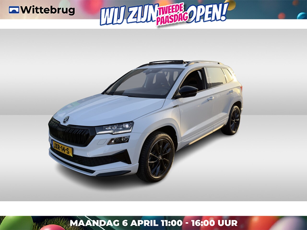 Skoda Karoq - 1.5 TSI ACT Sportline Business / PANODAK /  NAVI / APP.Connect / CAMERA / 18"LMV - AutoWereld.nl