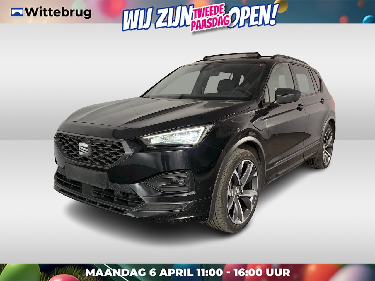 SEAT Tarraco - 1.4 TSI e-Hybrid PHEV FR / AUTOMAAT/ LEER/ PANO/ PARK.SENSOR.V+A/ CAMERA/ DCC/ STUUR+STOEL - AutoWereld.nl