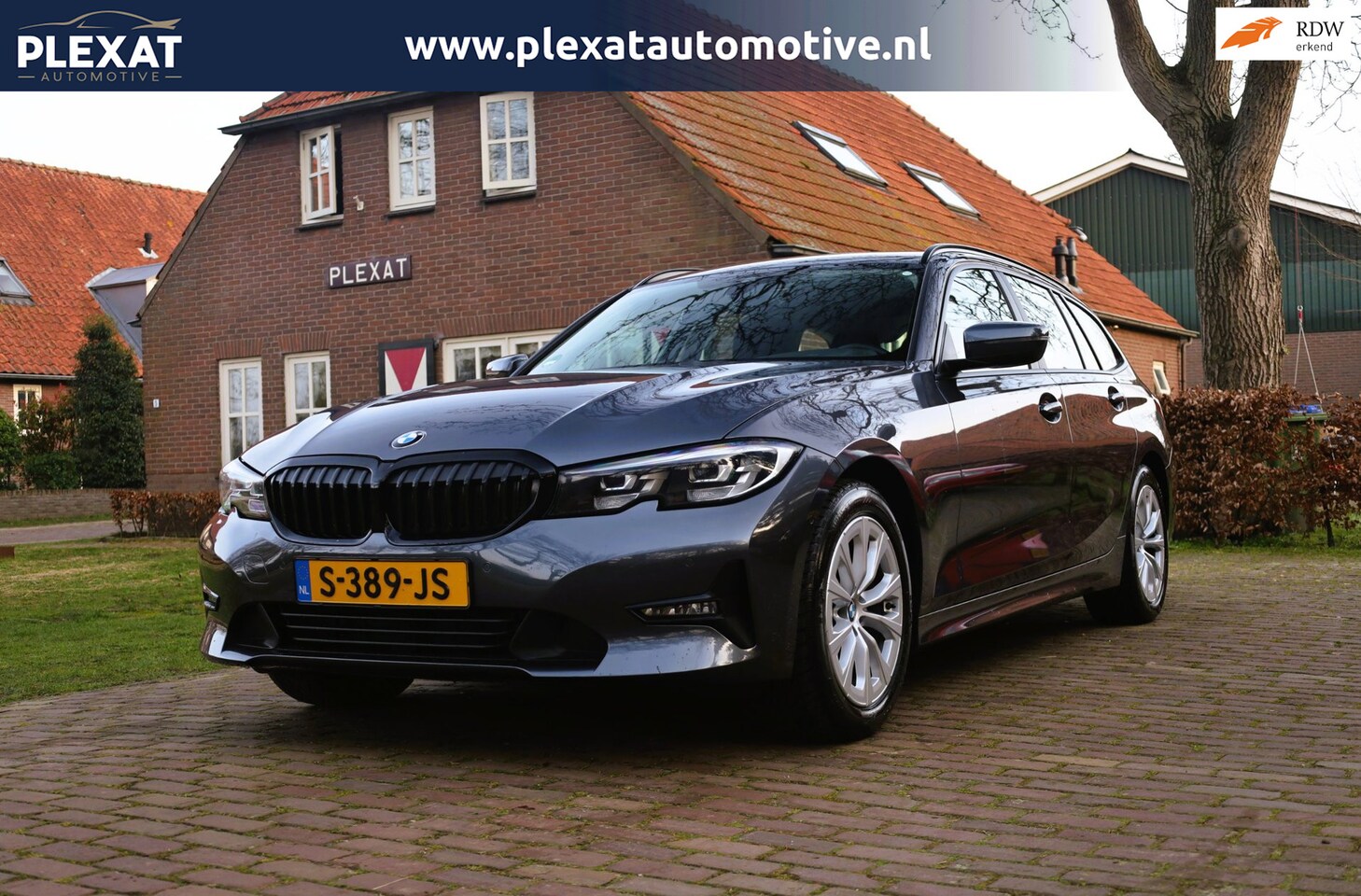 BMW 3-serie Touring - 318i High Executive Aut. | Zomer + Winterset | Full Led | Apple Car Play | Keurige staat | - AutoWereld.nl
