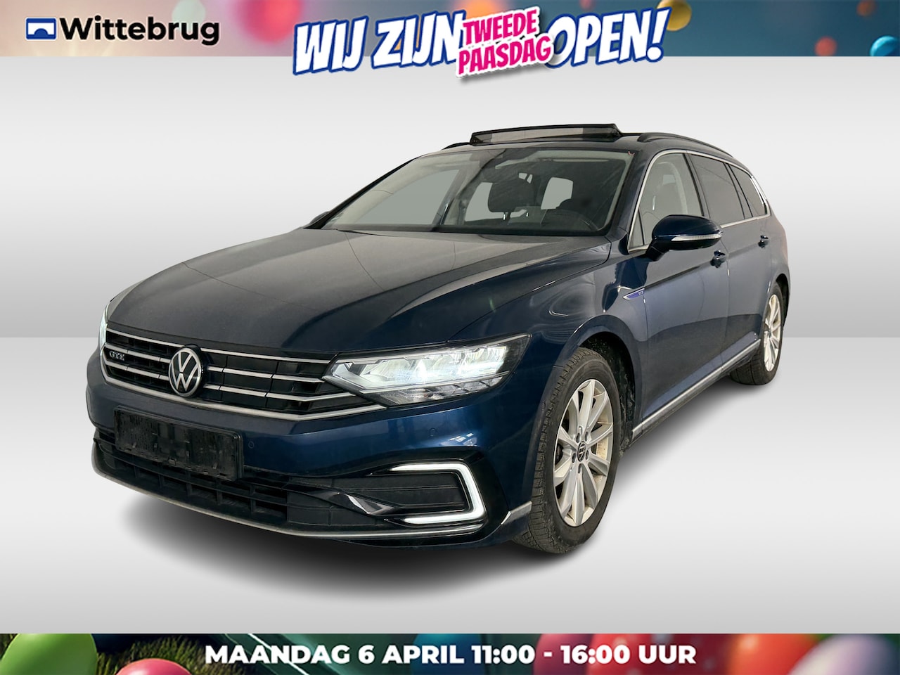 Volkswagen Passat Variant - 1.4 TSI PHEV GTE / AUTOMAAT/ PANO/ DCC/ PARK.SENSOR.V+A/ 360 CAMERA/ ERGO COMFORT/ ACC/ HE - AutoWereld.nl