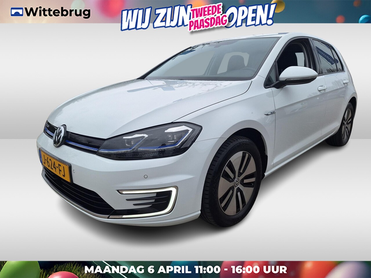 Volkswagen e-Golf - E-DITION / LED / Virtual Cockpit / Navigatie / Climate Controle / 16''LMV - AutoWereld.nl