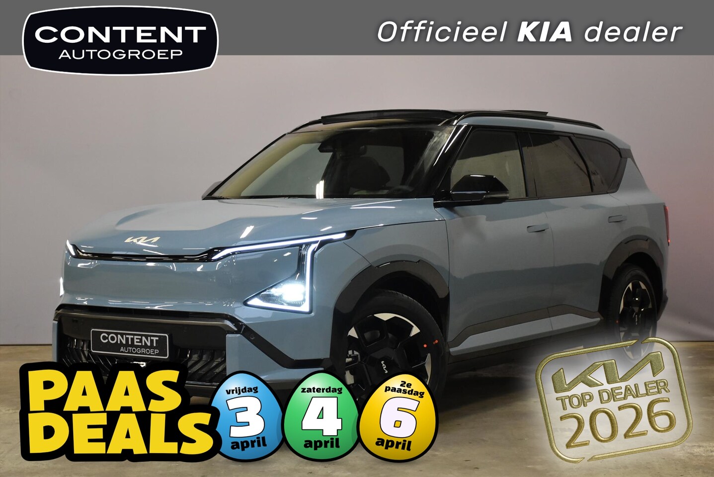 Kia EV5 - 81,4 kWh 217pk 2WD GT-Line Business Edition NIEUW - SNEL LEVERBAAR - AutoWereld.nl