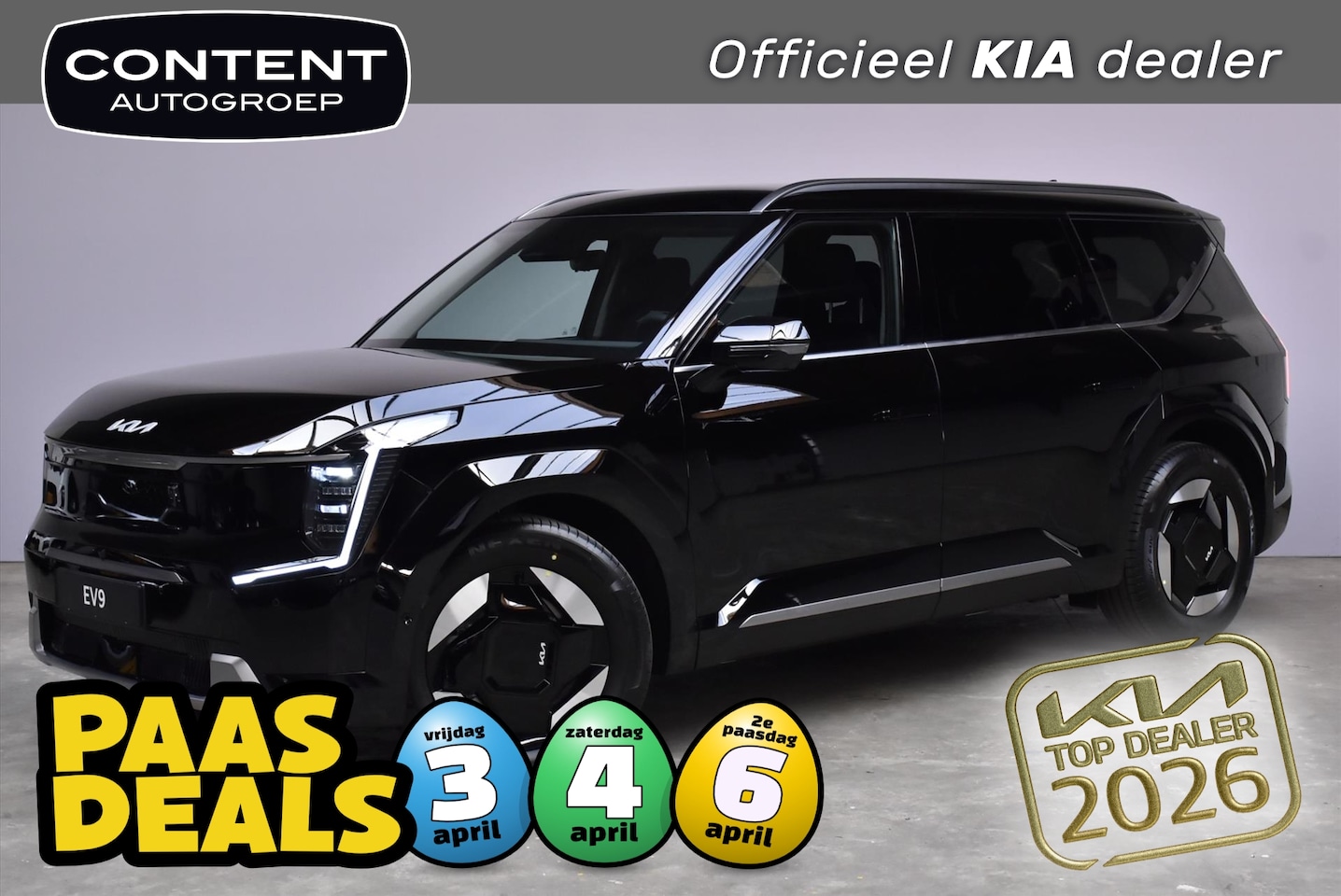 Kia EV9 - 99,8kWh 204pk RWD Plus NIEUW - SNEL LEVERBAAR - AutoWereld.nl