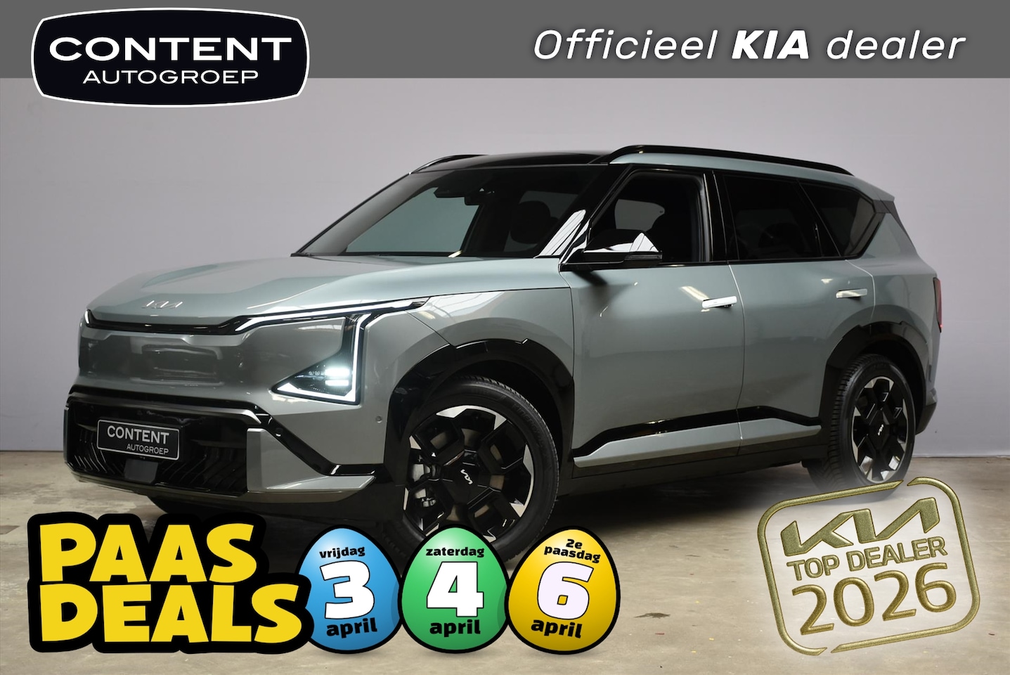 Kia EV5 - 81,4 kWh 217pk 2WD GT-PlusLine NIEUW - SNEL LEVERBAAR - AutoWereld.nl