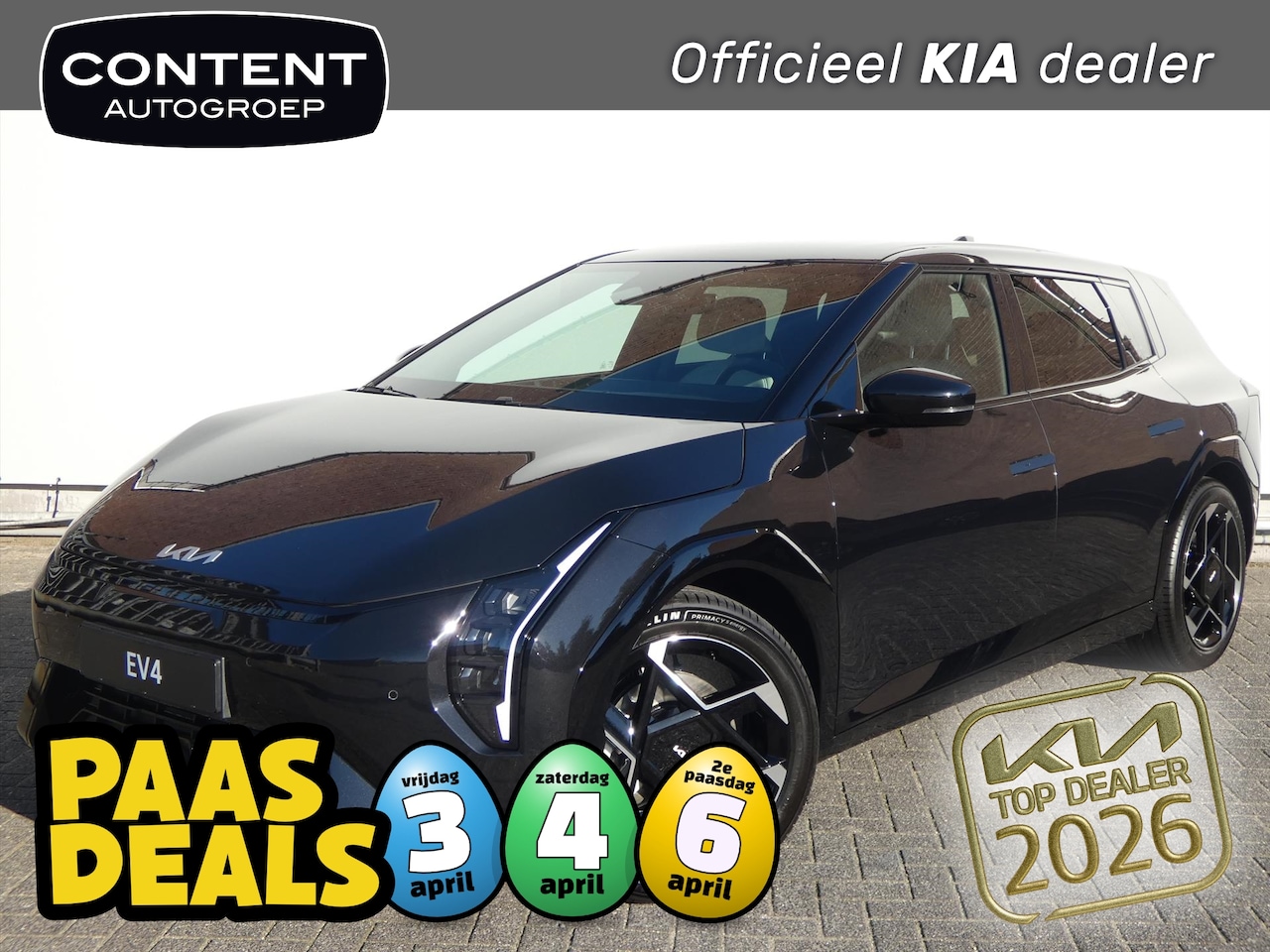 Kia EV4 - 81,4 kWh 204PK GT-Line Business Edition | 584KM ACTIERADIUS | IN BESTELLING - AutoWereld.nl