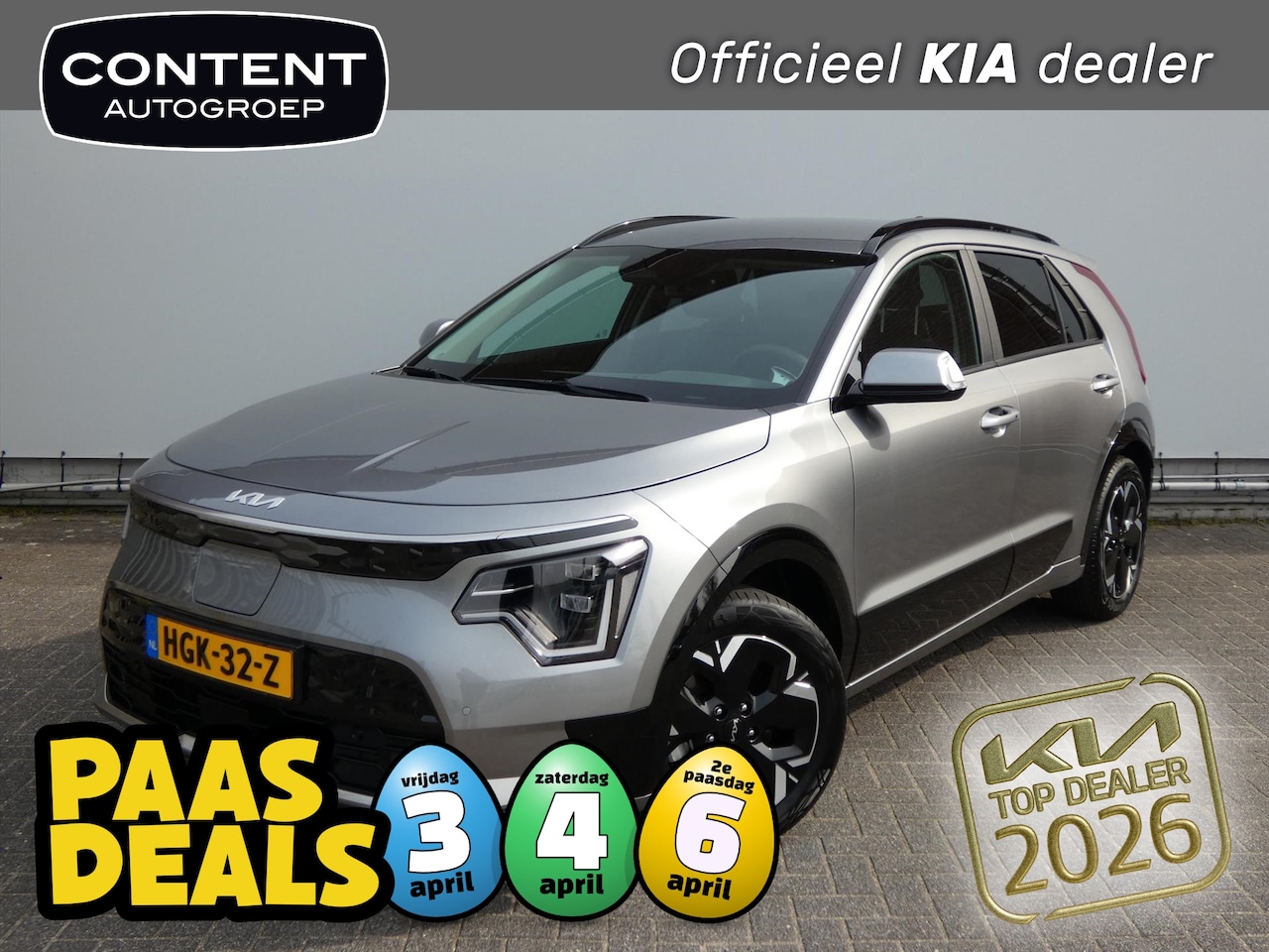 Kia e-Niro - 64,8 kWh 204pk Aut Air - AutoWereld.nl