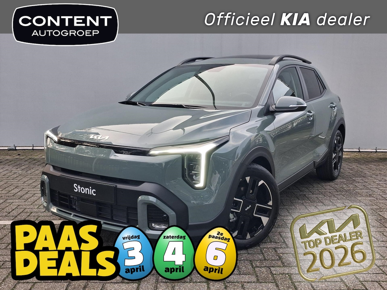Kia Stonic - 1.0 T-GDi MHEV 100pk DCT7 GT-Line - AutoWereld.nl