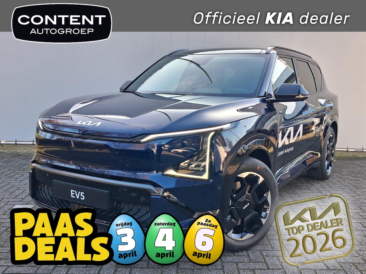 Kia EV5 - 81,4 kWh 217pk 2WD GT-PlusLine - AutoWereld.nl