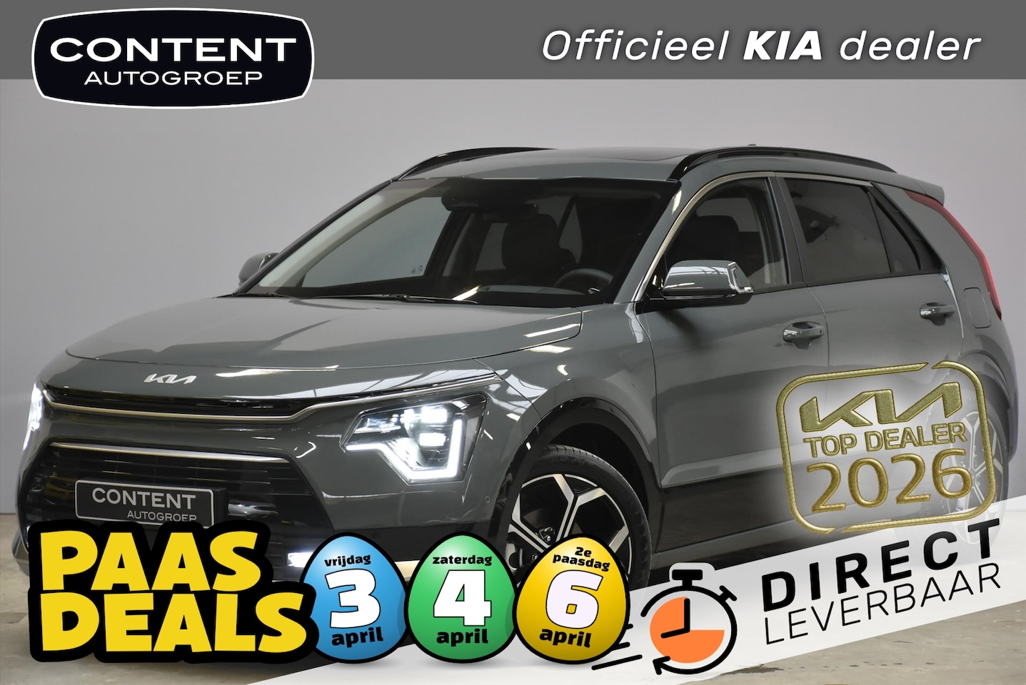 Kia Niro - 1.6 GDi Hybrid 138pk DCT6 ExecutiveLine - AutoWereld.nl