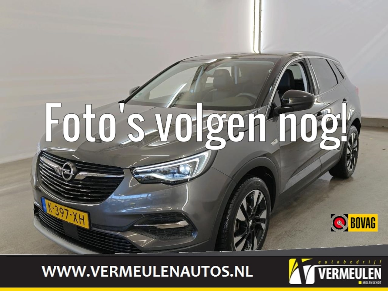 Opel Grandland X - 1.2 Turbo 130PK Ultimate Automaat + 18''/ Navi/ Clima/ Cruise/ Camera/ Winterpakket/ Full- - AutoWereld.nl