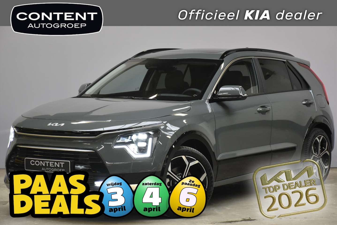 Kia Niro - 1.6 GDi Hybrid 138pk DCT6 ExecutiveLine NIEUW - SNEL LEVERBAAR - AutoWereld.nl