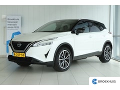 Nissan Qashqai - 1.3 MHEV Tekna | Adapt. Cruise | Panoramadak | 360 Camera | Navi | Keyless | MATRIX | Elek