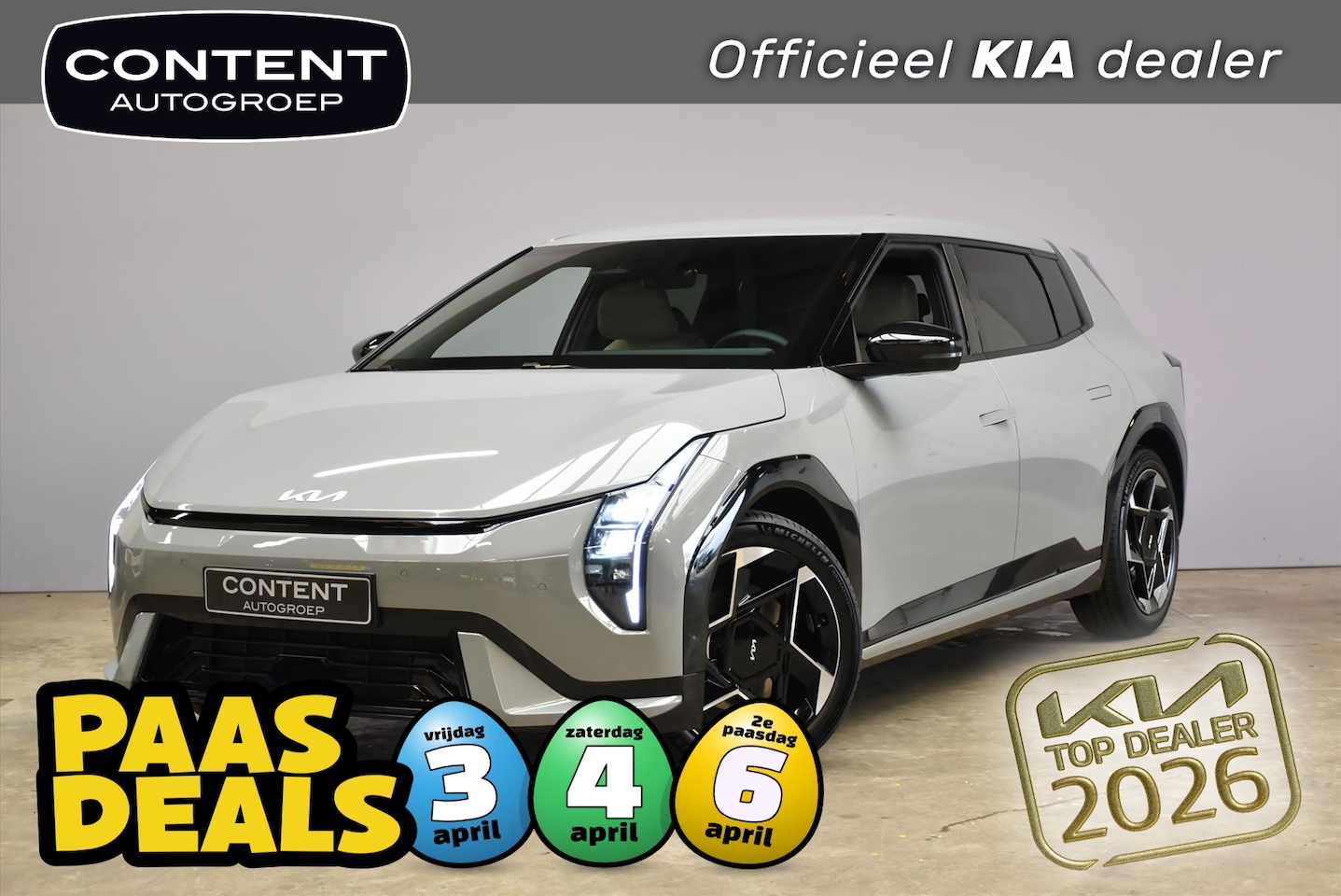 Kia EV4 - 81,4 kWh 204PK GT-Line Business Edition NIEUW - DIRECT LEVERBAAR - AutoWereld.nl