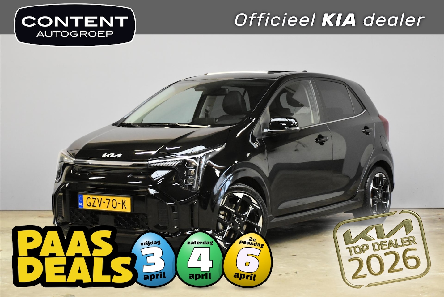 Kia Picanto - 1.0 DPi 63pk 4-zits GT-Line - AutoWereld.nl