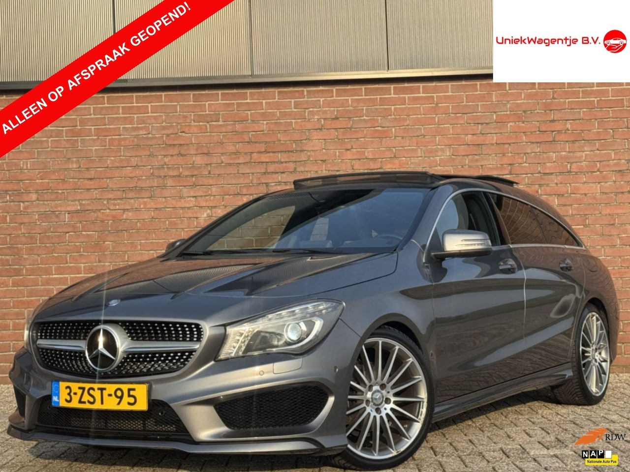 Mercedes-Benz CLA-klasse Shooting Brake - 180 AMBITION AMG! - AutoWereld.nl