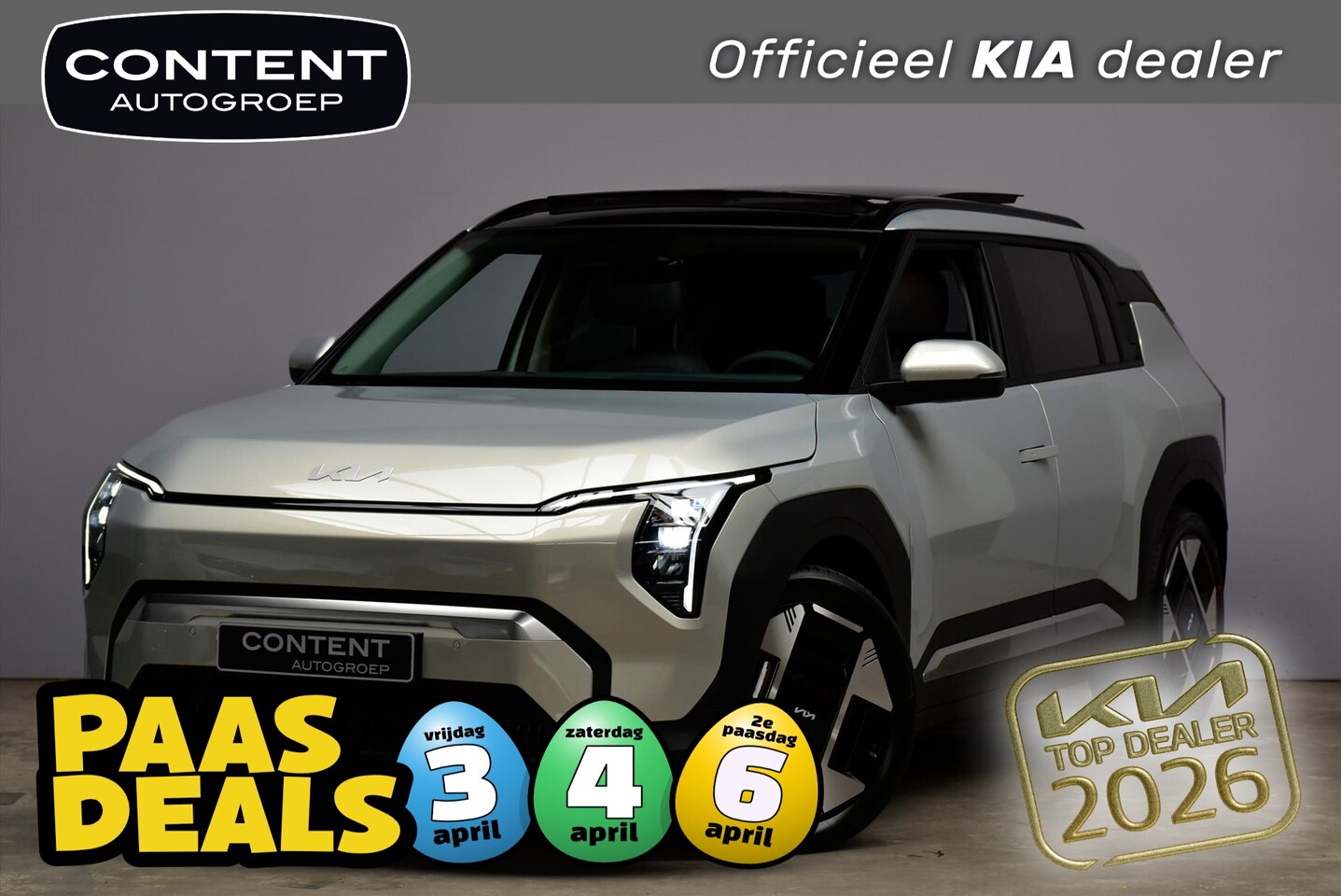 Kia EV3 - 58,3 kWh 204pk Plus Advanced NIEUW - SNEL LEVERBAAR - AutoWereld.nl