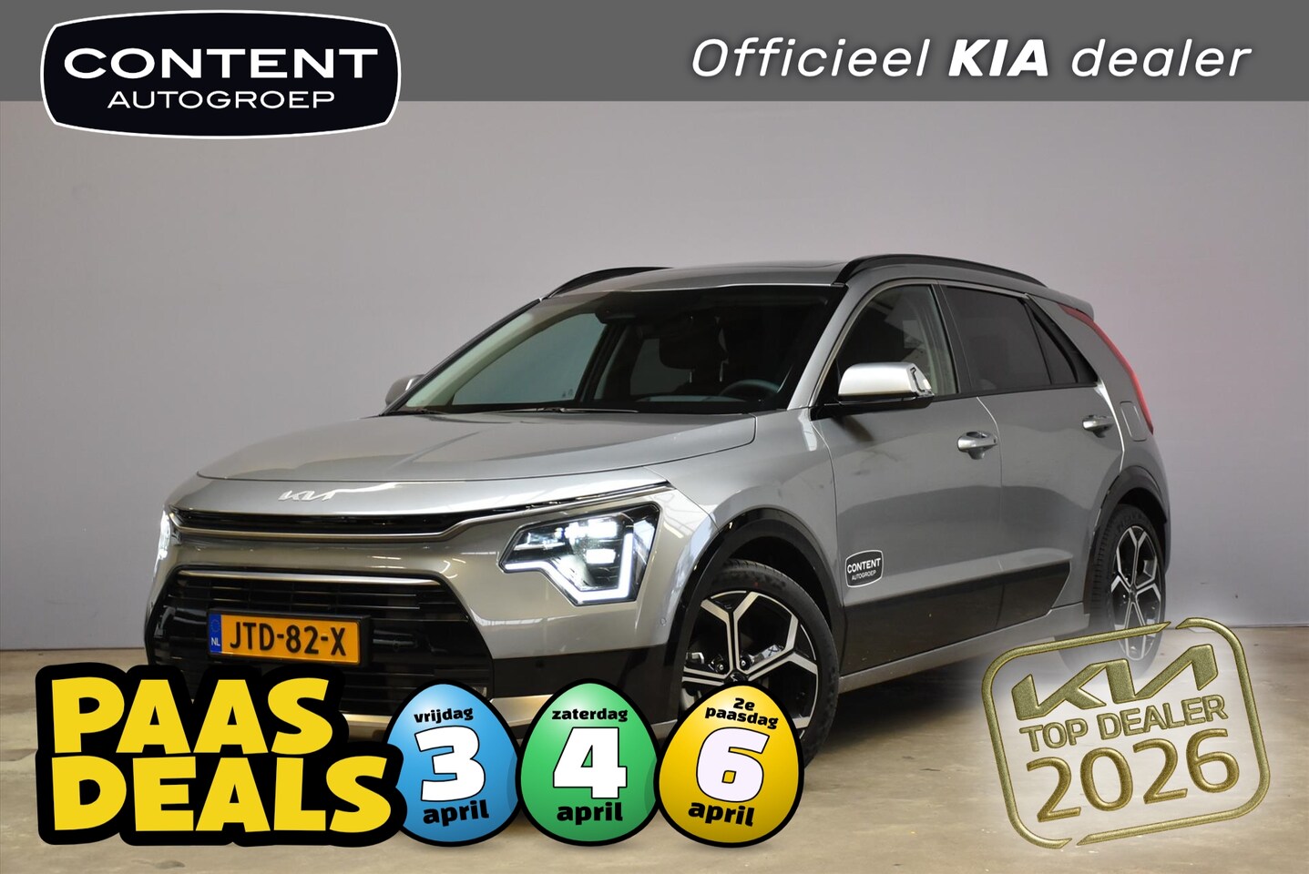 Kia Niro - 1.6 GDi Hybrid 138pk DCT6 ExecutiveLine - AutoWereld.nl