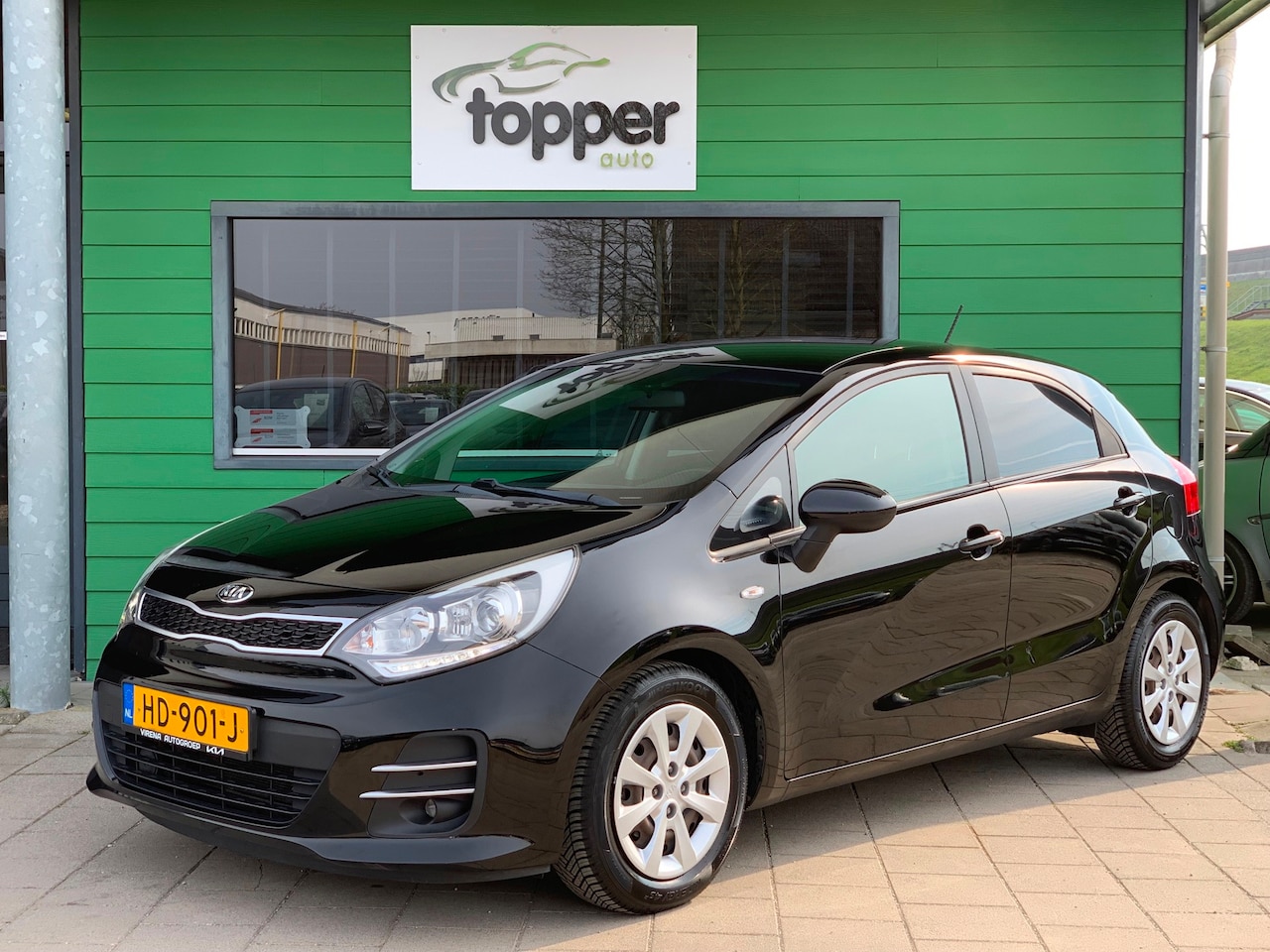 Kia Rio - 1.2 CVVT DynamicLine|1e Eigenaar!|CruiseControl|Airco| - AutoWereld.nl