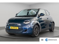 Fiat 500e - La Prima Cabrio 42 kWh | SOH 89, 41% | Camera | Stoelverwarming | Navigatie | Parkeersenso