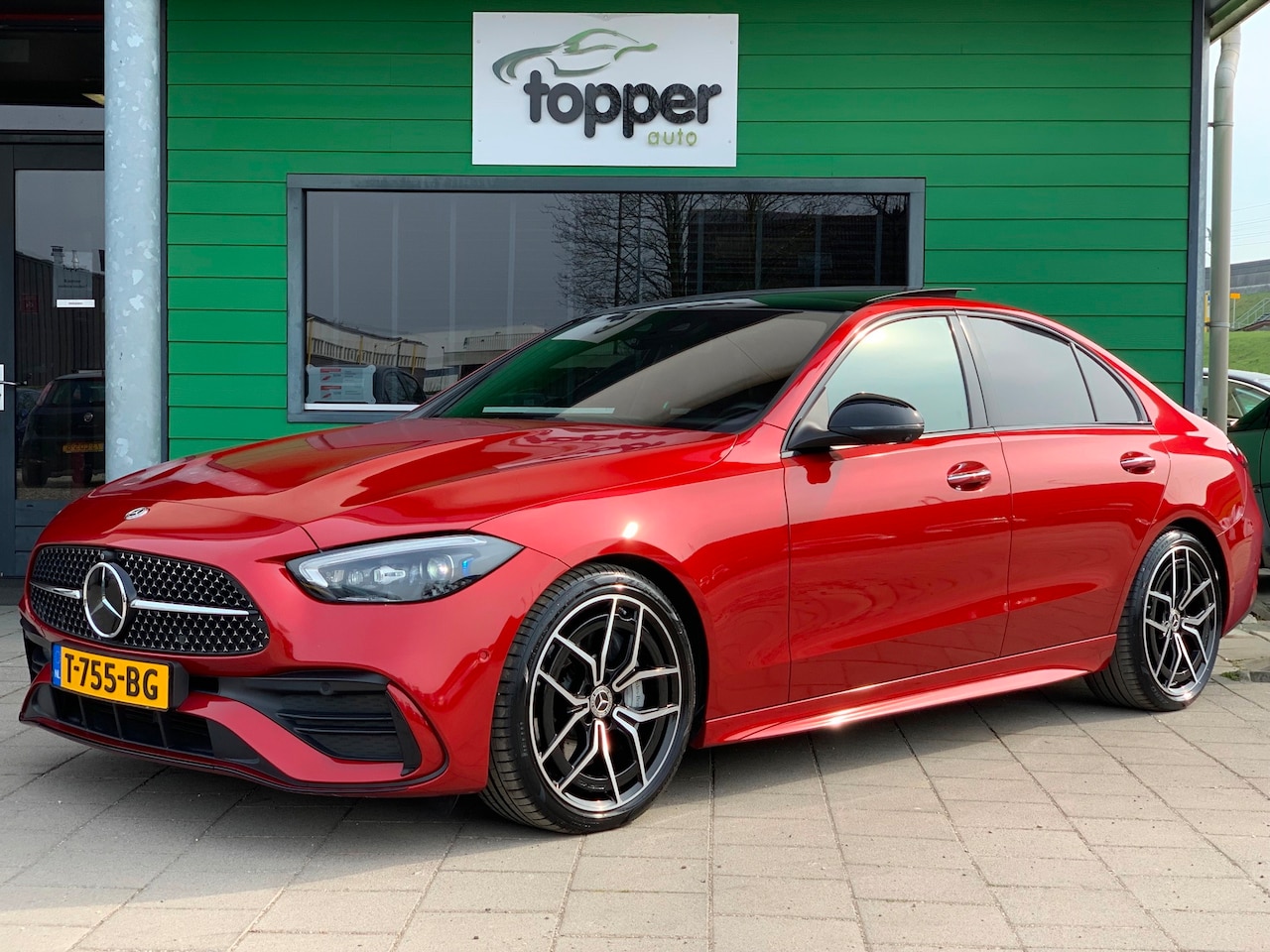 Mercedes-Benz C-klasse - 220 d AMG Line|Uniek!|Vol Optie| - AutoWereld.nl