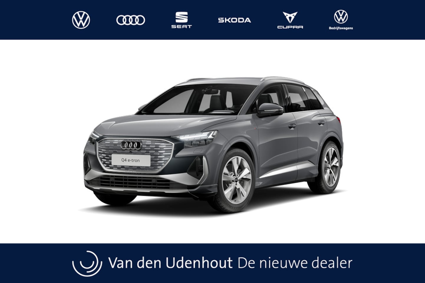 Audi Q4 e-tron - Q4 45 e-tron 286 1AT S edition Competition | Achterklep, automatisch bedienbaar | Achterui - AutoWereld.nl