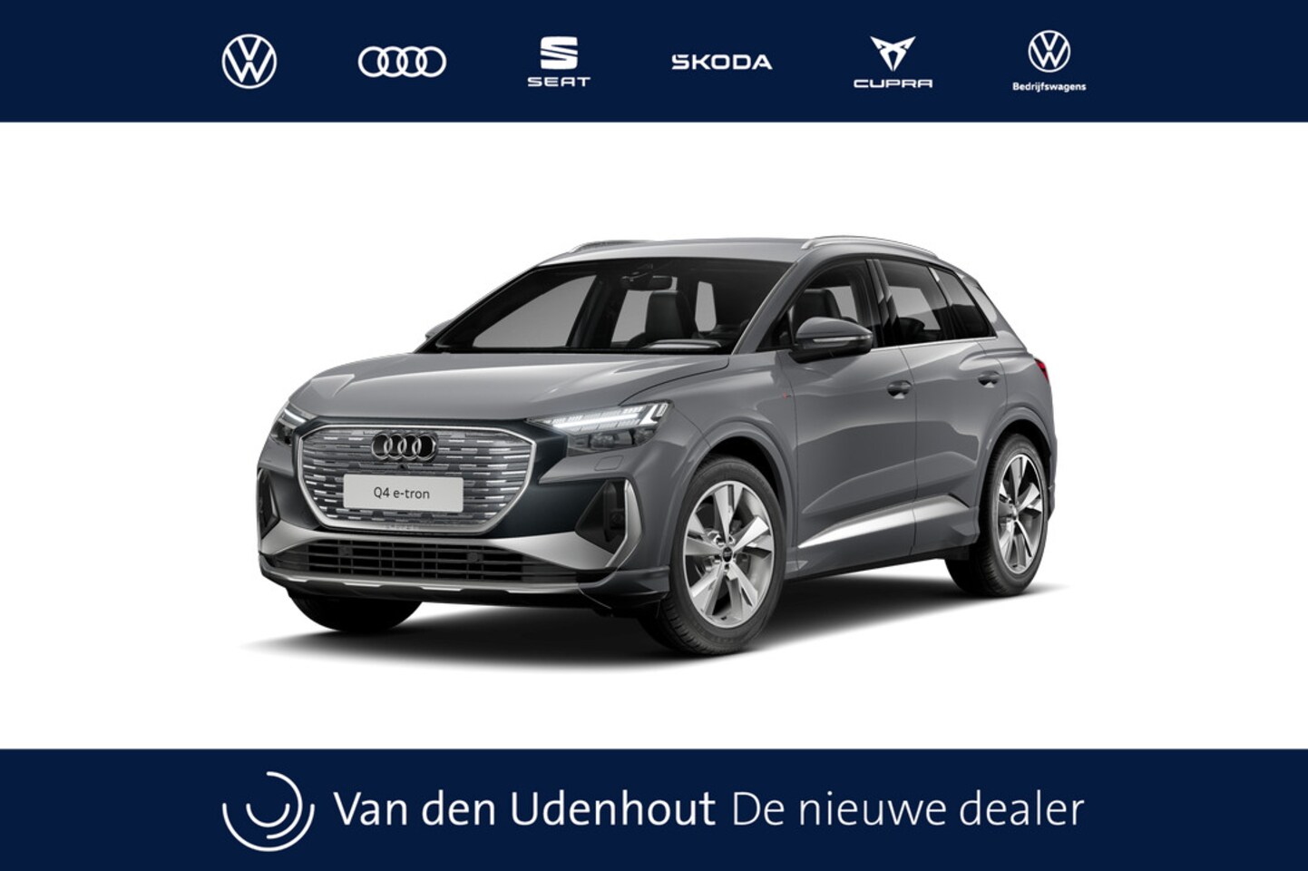 Audi Q4 e-tron - Q4 45 e-tron 286 1AT S edition Competition | Achterklep, automatisch bedienbaar | Achterui - AutoWereld.nl