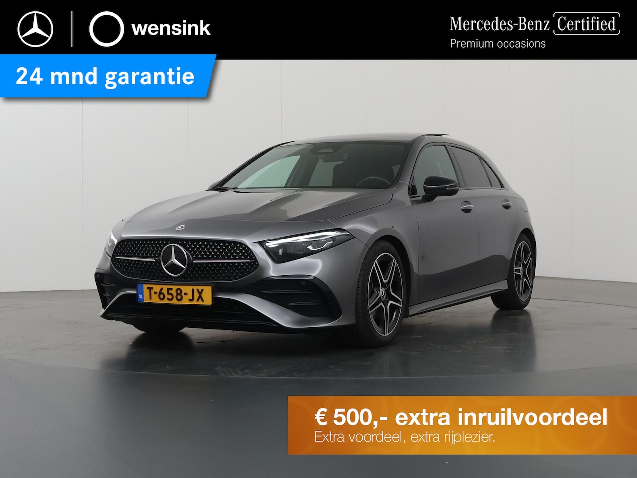 Mercedes-Benz A-klasse - 180 AMG Line | Premium pack | Night pakket | Panoramadak | Stoelverwarming | - AutoWereld.nl