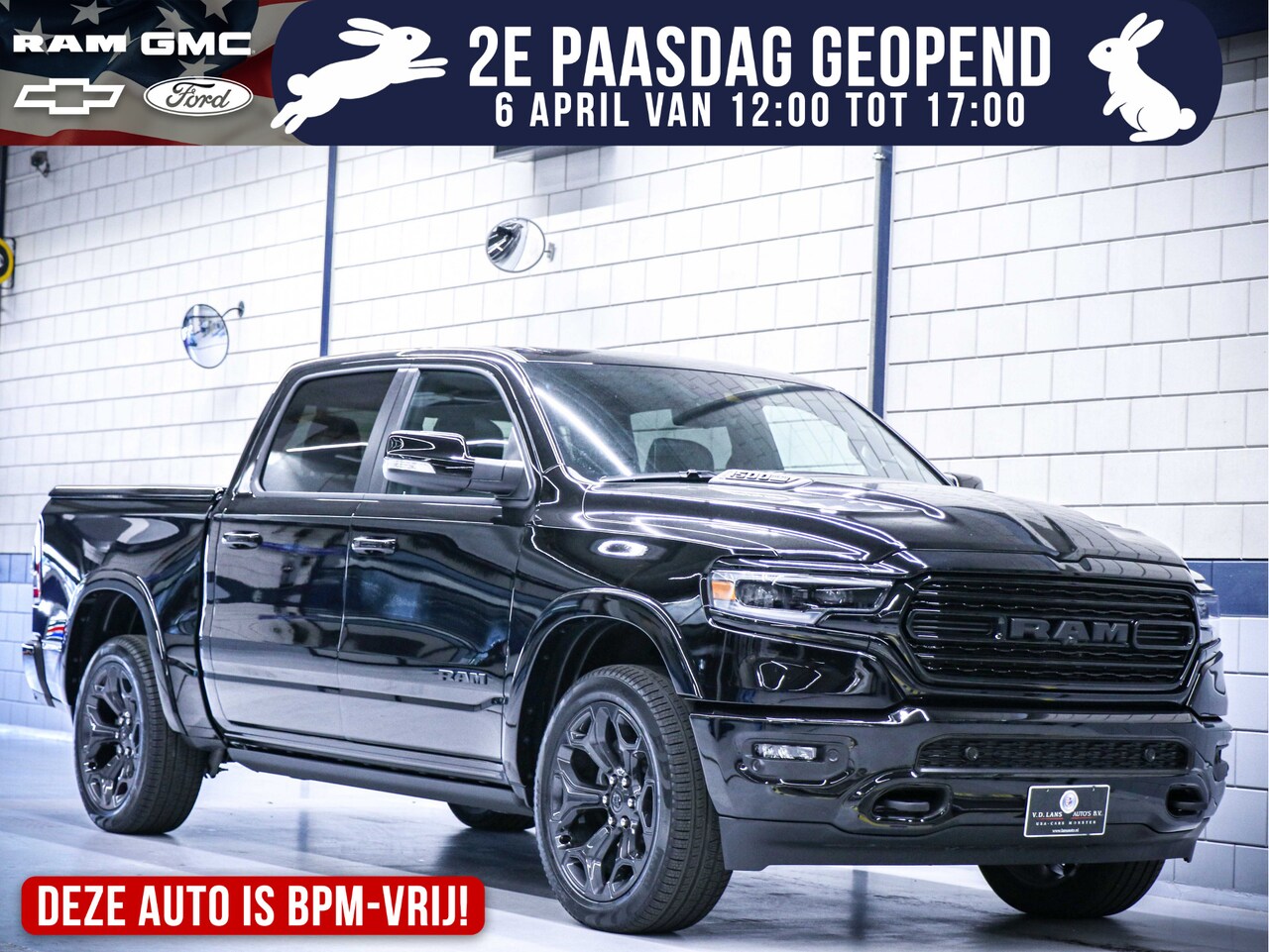 Dodge Ram 1500 - Limited Night Edition | Digitale cluster | 5.7L HEMI V8 - AutoWereld.nl