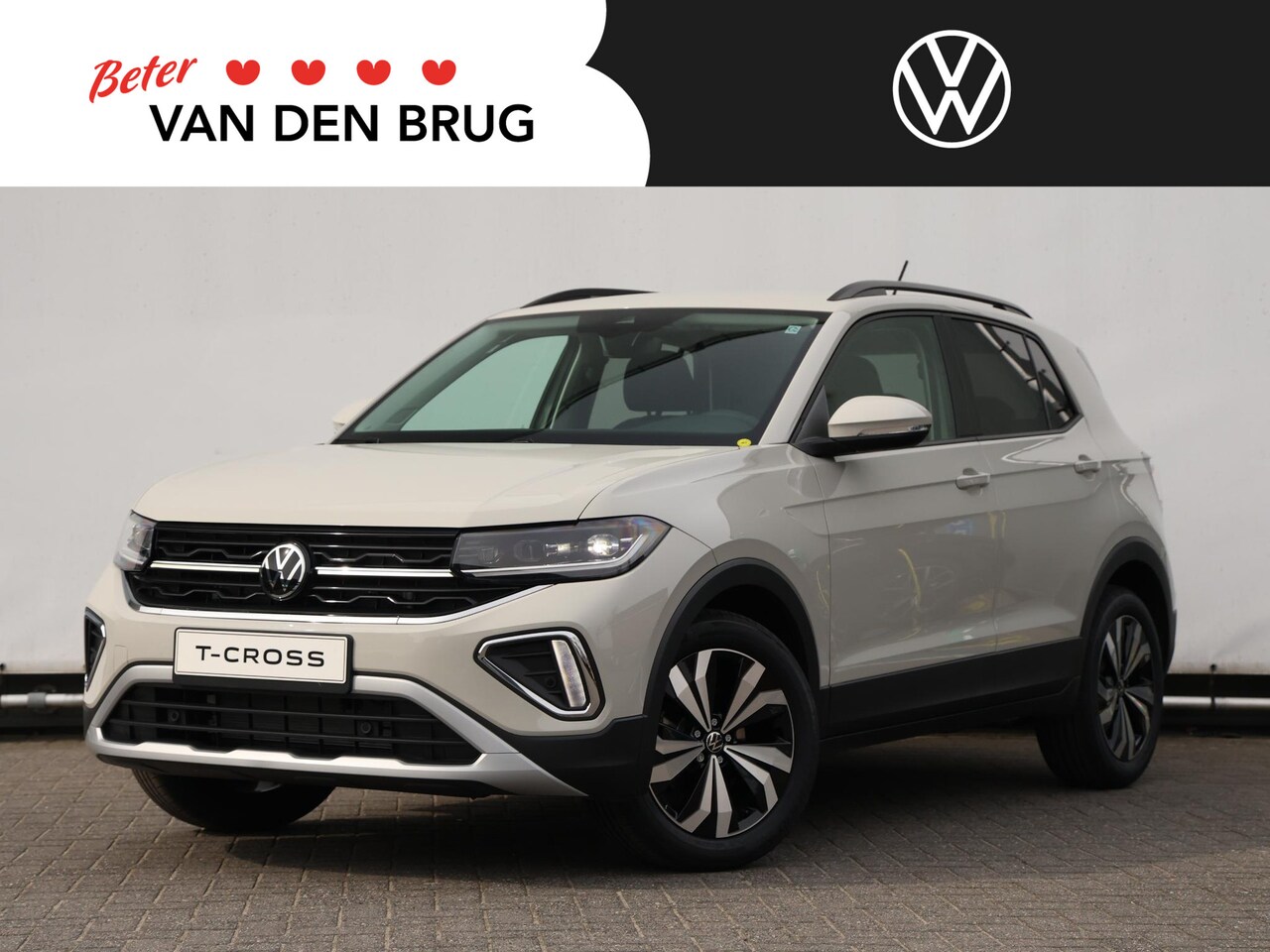 Volkswagen T-Cross - Life Edition 1.0 TSI 116 PK | Led Matrix | Keyless | App-Connect | Trekhaak | PDC | Camera - AutoWereld.nl