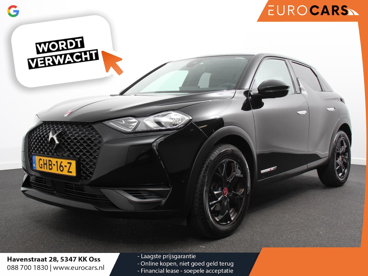 DS 3 Crossback - 1.2 PureTech 130 PK Automaat Performance Line | Climate Control | Parkeer sensoren Achter - AutoWereld.nl