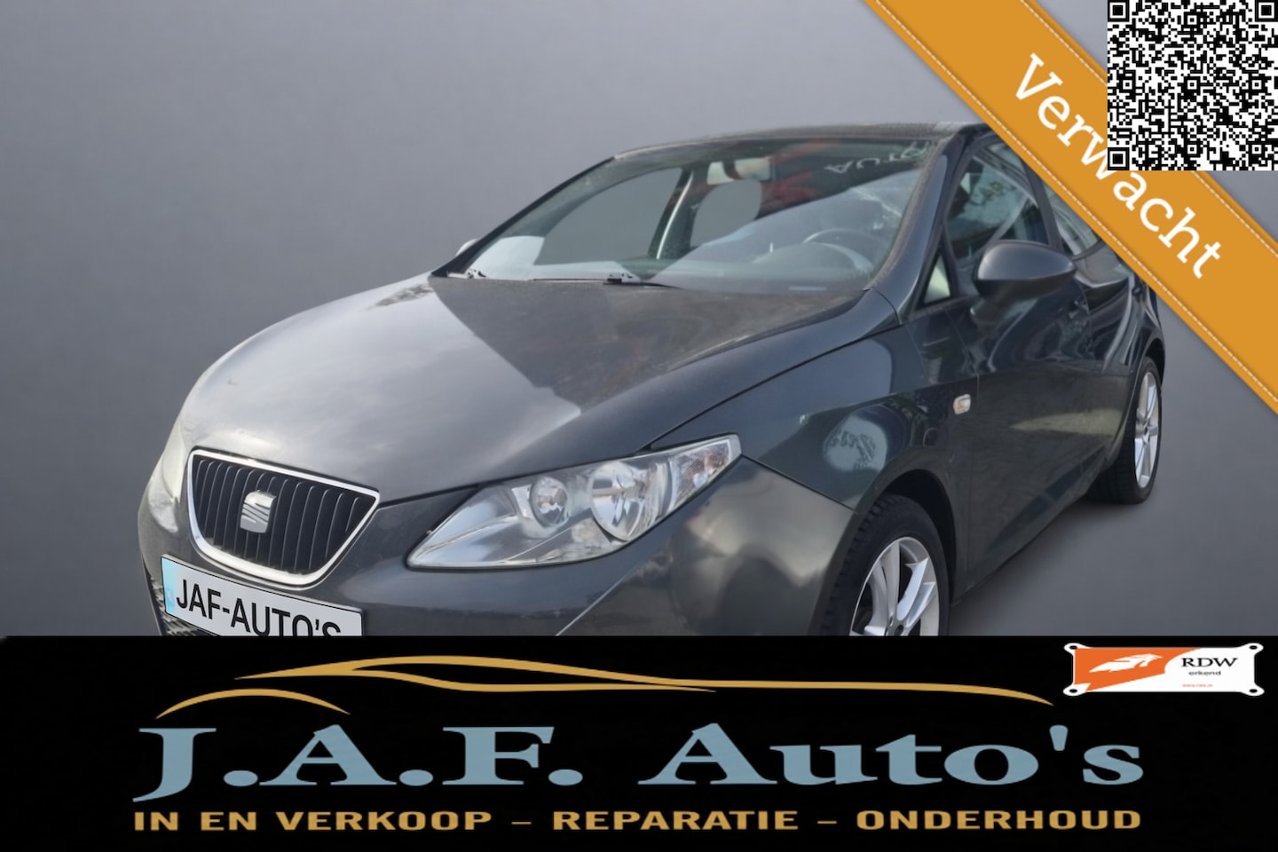 SEAT Ibiza - 1.4 Airco Cruise 5drs 1ste eig nw APK! - AutoWereld.nl