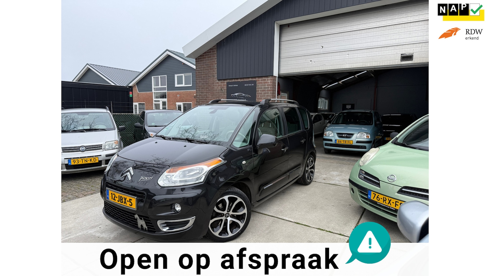 Citroën C3 Picasso - 1.6 VTi Exclusive|NEW APK|NAP KM|4 NEW BANDEN|CRUISE|AIRCO|PANORAMA|CLIMA|PARK.SENSOR|TREK - AutoWereld.nl
