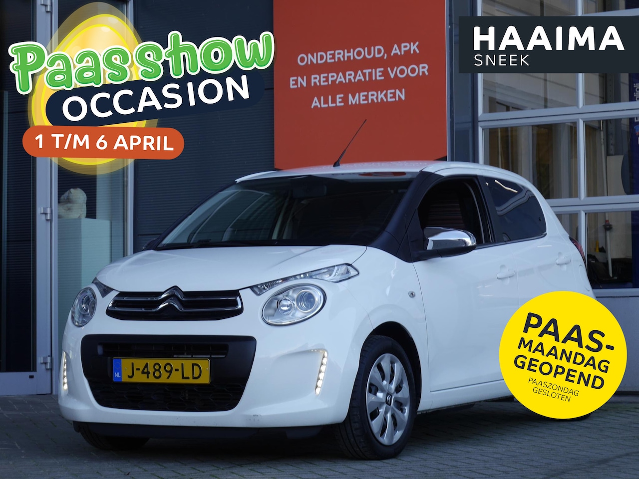 Citroën C1 - 1.0 VTi Feel | Airco | Getint glas | Snelheidsbegrenzer | DAB Radio | Bluetooth | 5DRS - AutoWereld.nl