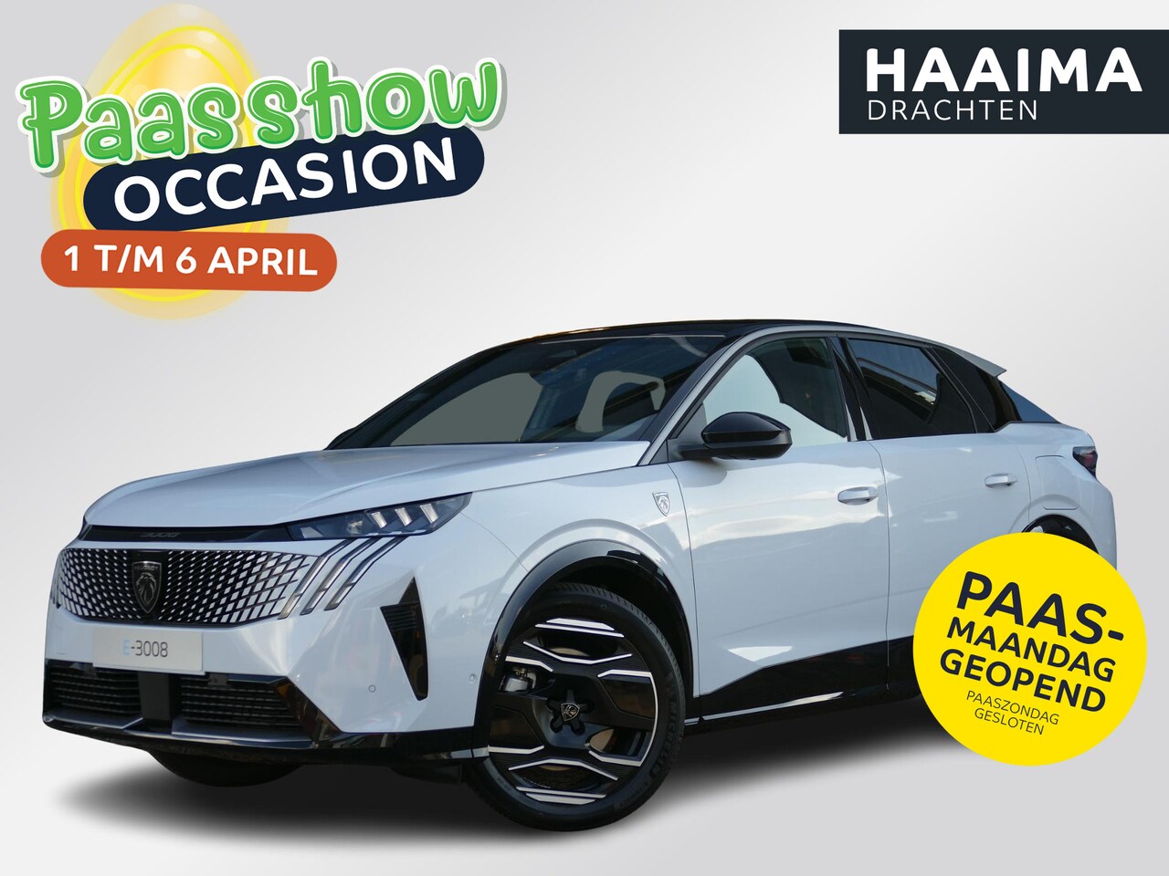 Peugeot e-3008 - Launch Edition 325pk Dual Motor 73 kWh | Panorama dak | Alcantara pakket | 360 ° Camera | - AutoWereld.nl
