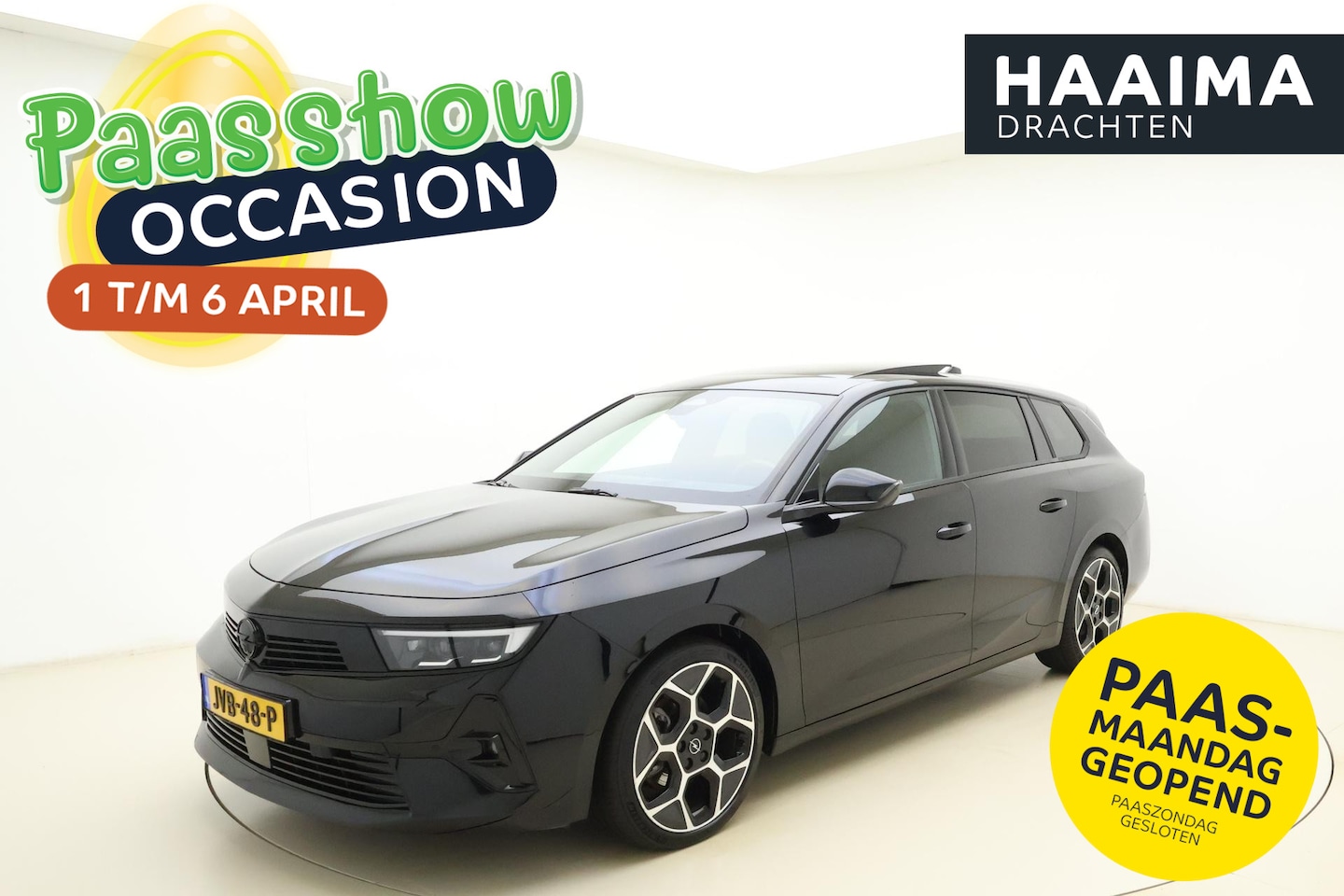 Opel Astra Sports Tourer - 1.2T 130pk Automaat Ultimate | Schuif/-kanteldak| Navigatie | 360 Camera | AGR Comfortstoe - AutoWereld.nl