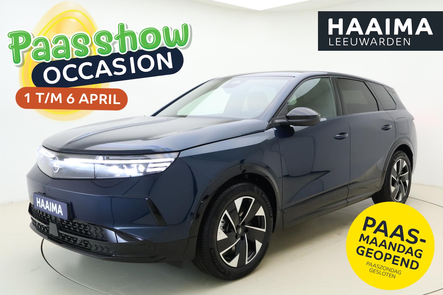 Opel Grandland Electric - Business Edition 73 kWh | Voorraad levering 2025! | LED matrix | Rondomzicht camera | Navi - AutoWereld.nl