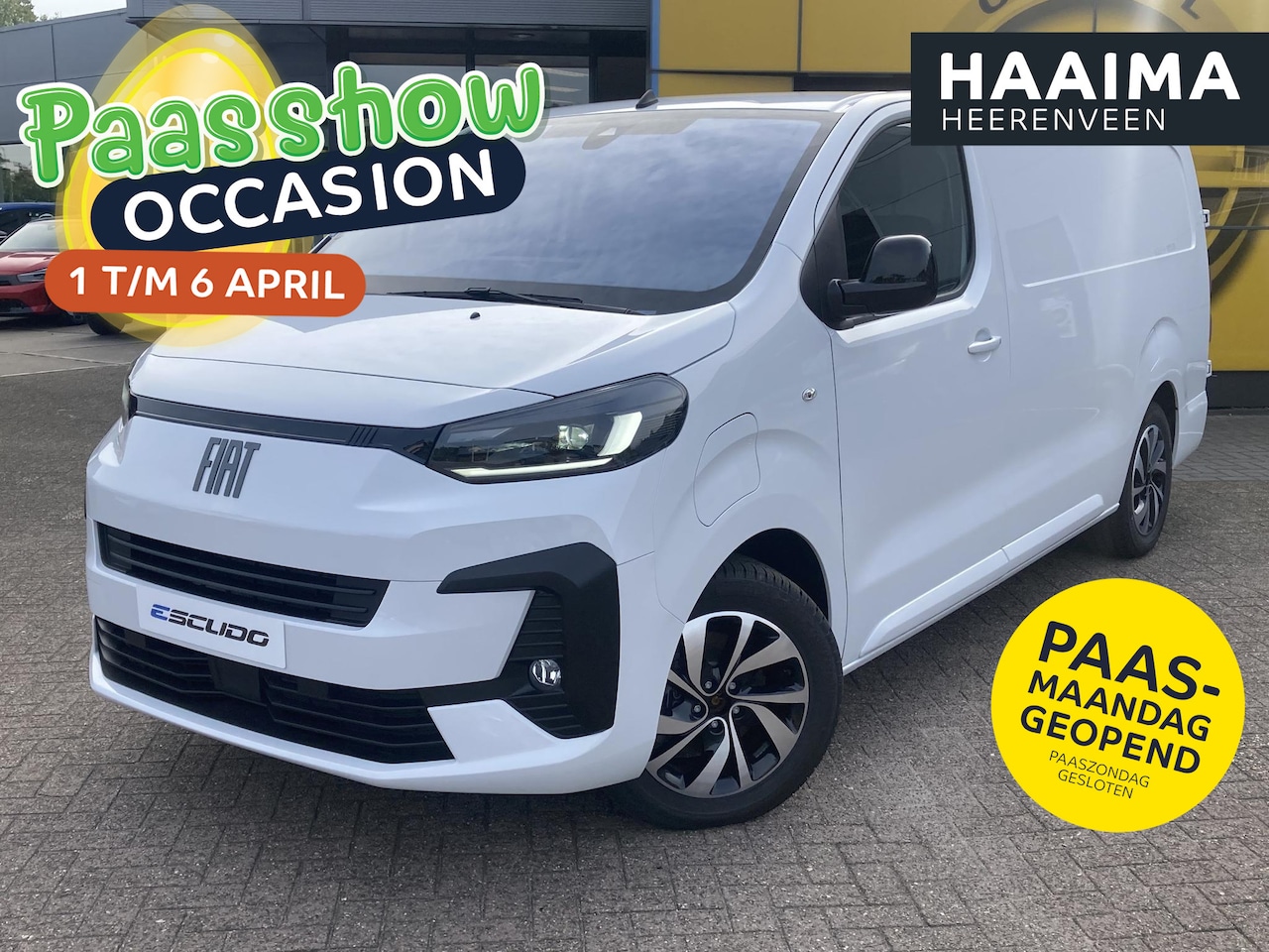 Fiat E-Scudo - L3 75 kWh | NIEUW | VOORRAAD | Volledig elektrisch | Airco | Cruise control | Apple Carpla - AutoWereld.nl