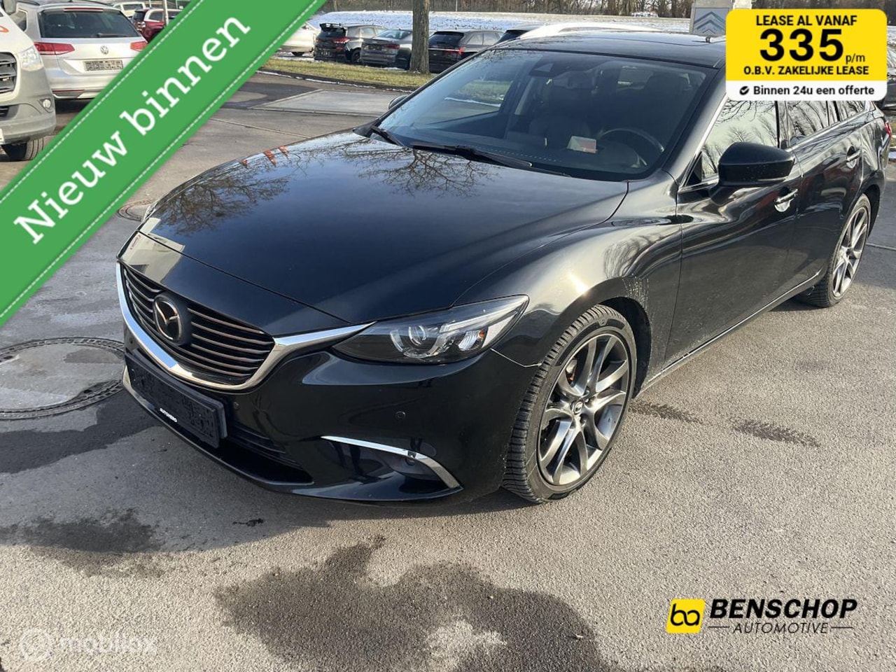Mazda 6 Sportbreak - 2.5 SkyActiv-G 192 GT-M Schuifdak Leer Navi Bose ACC All Seasons - AutoWereld.nl