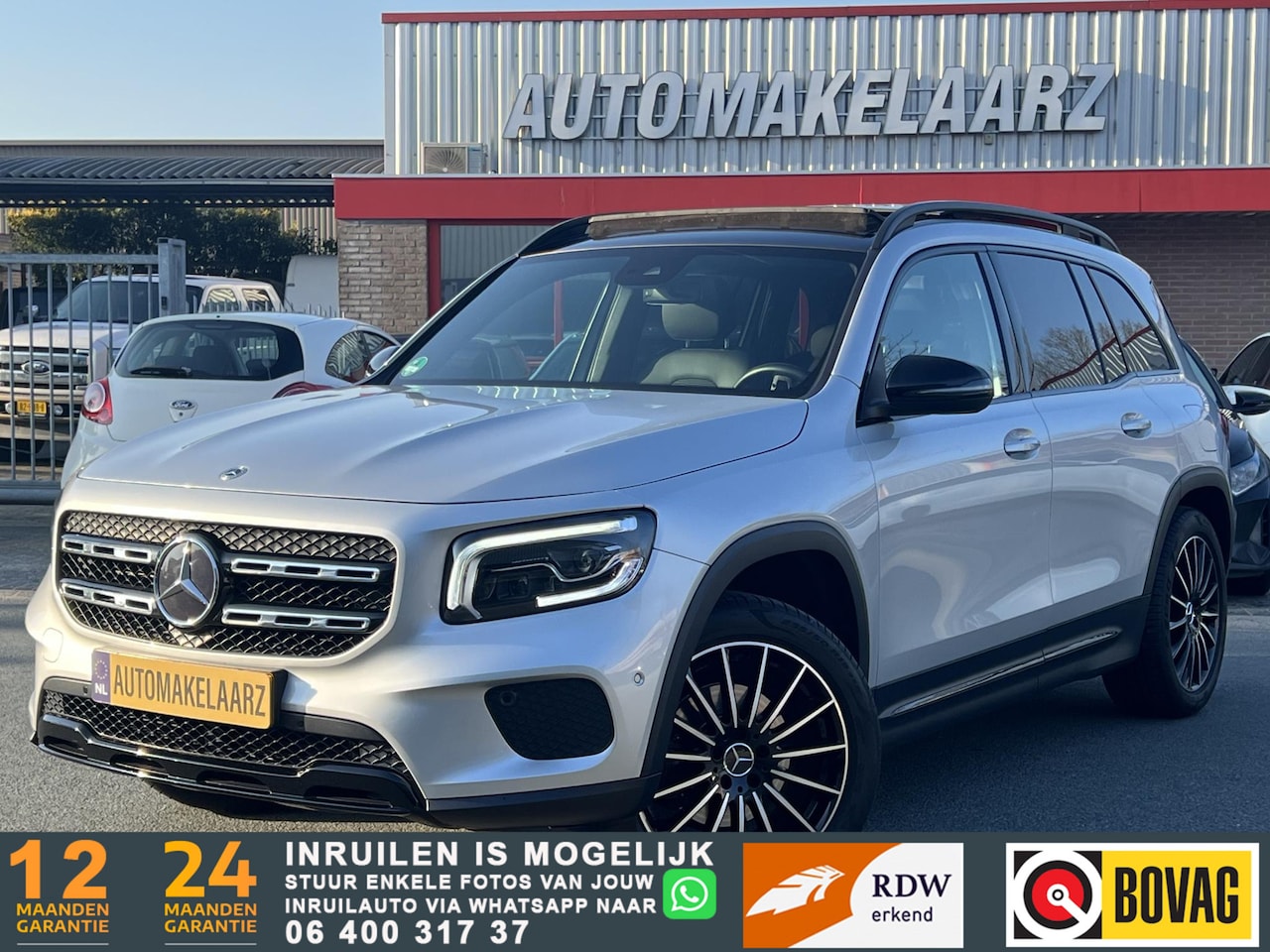 Mercedes-Benz GLB - 200 PANO SFEER ELEK.TREKHAAK CARPLAY - AutoWereld.nl