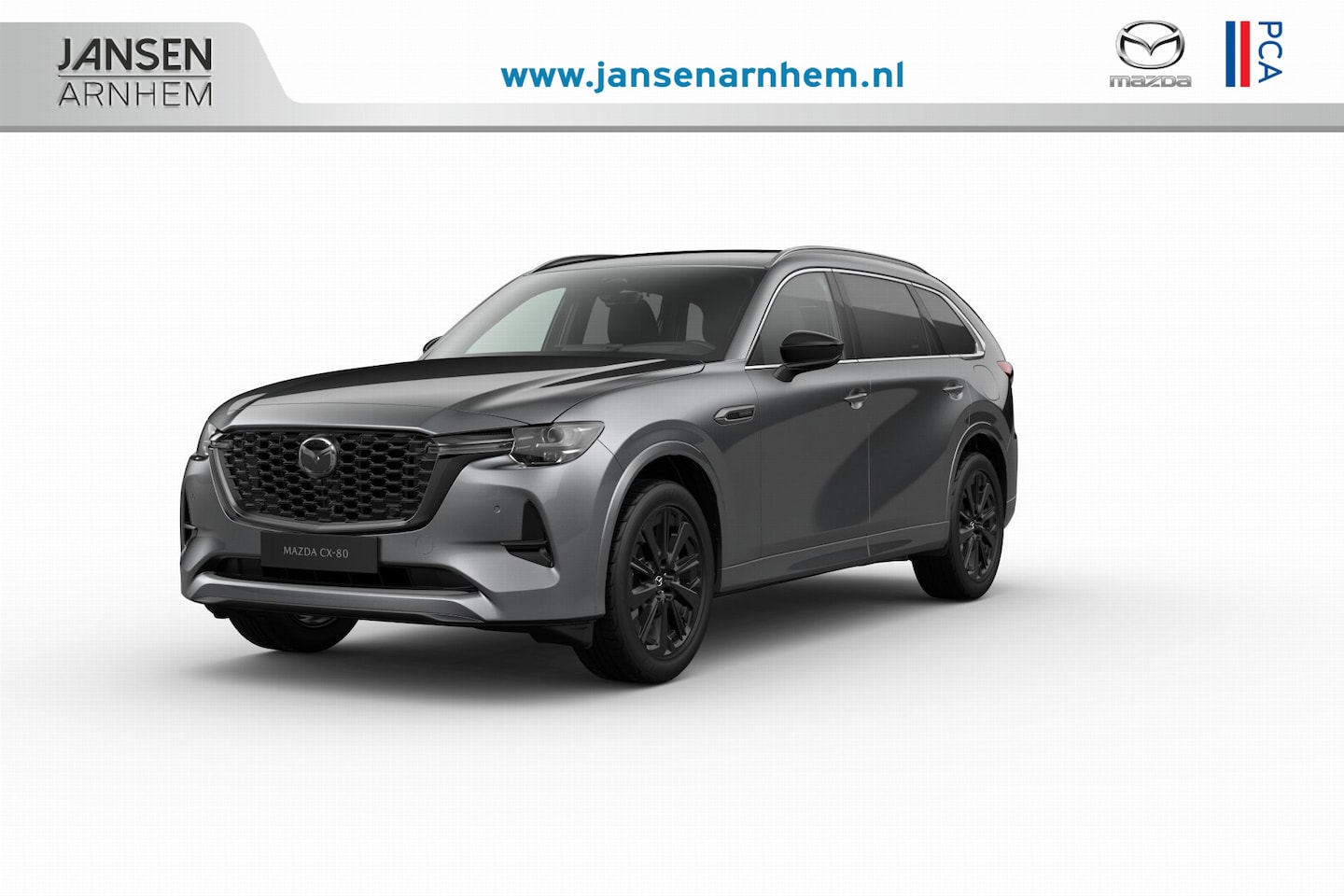 Mazda CX-80 - Homura Plus - Tan Nappa Leder Captain Seat Pack | 12,3-inch TFT-kleurendisplay met bedieni - AutoWereld.nl