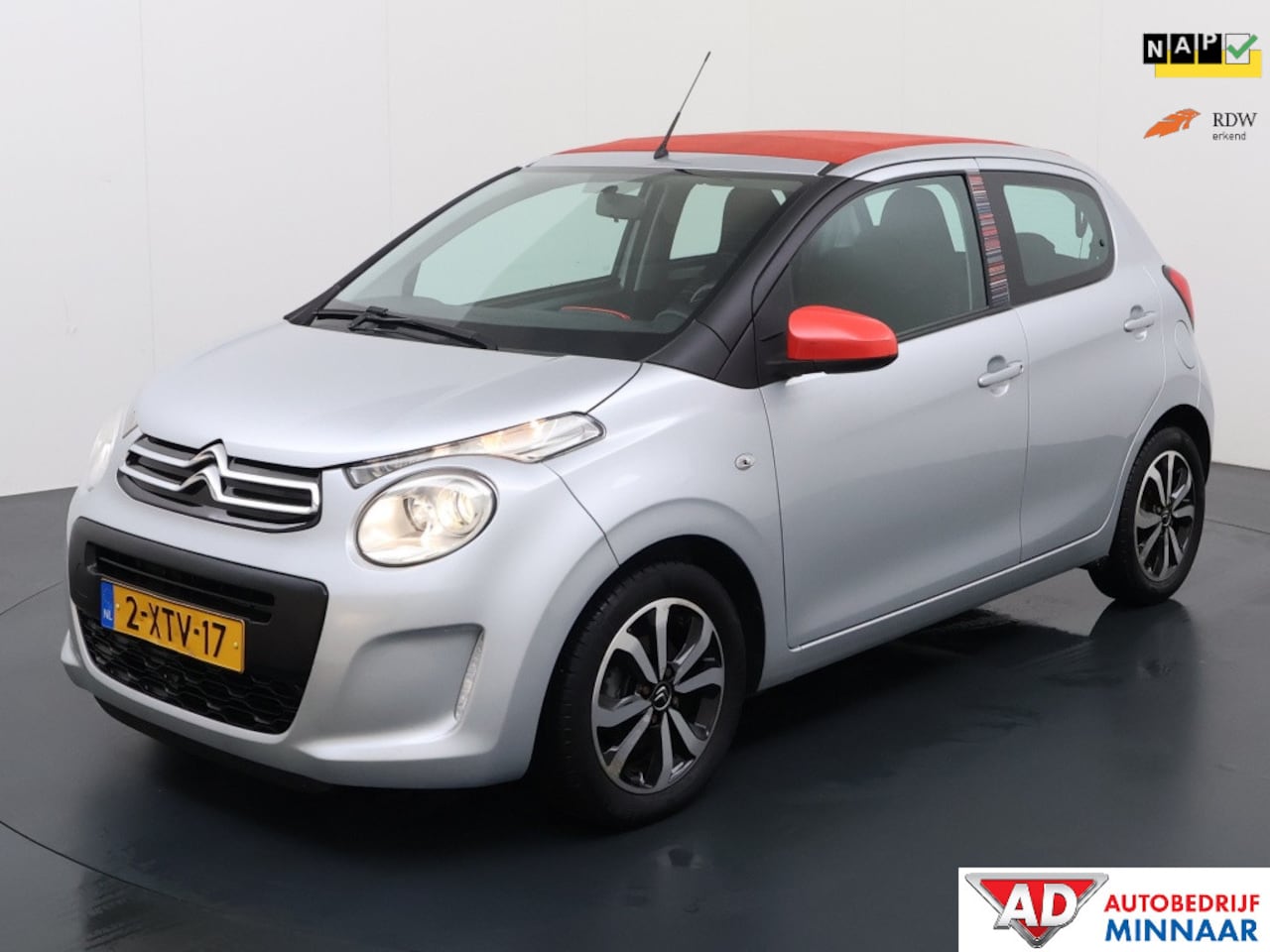 Citroën C1 - 1.2 PureT AirS Shine | Cabriotop | Cruisecontrol | Airco - AutoWereld.nl