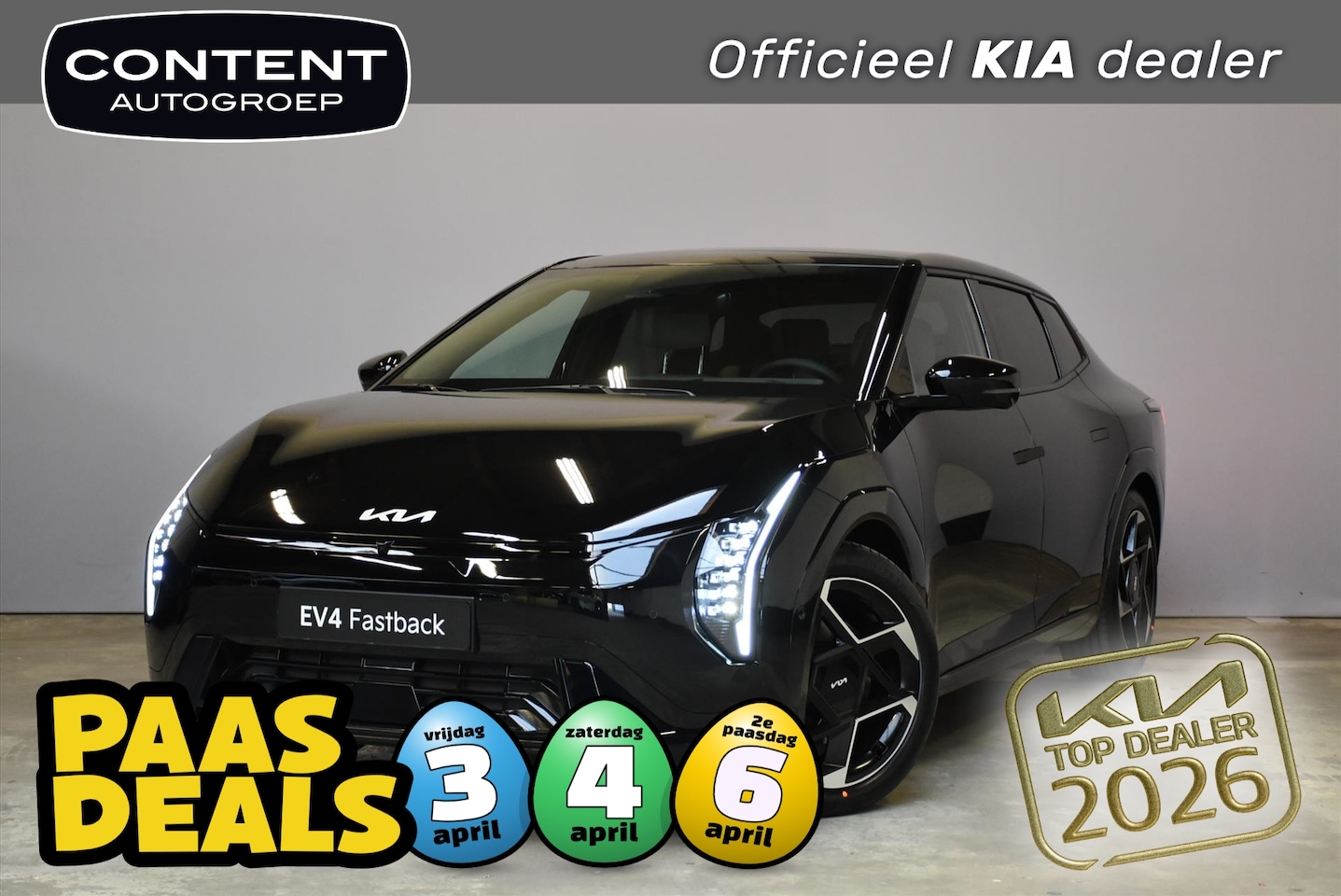 Kia EV4 Fastback - 81,4 kWh 204PK GT-PlusLine DIRECT RIJDEN !! - AutoWereld.nl