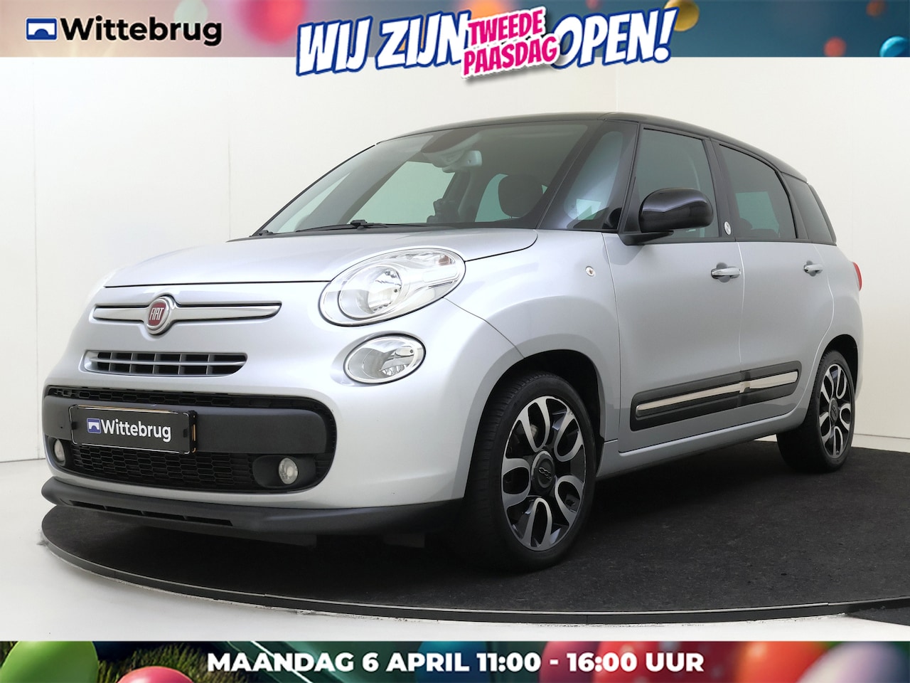 Fiat 500 L Living - 1.4 T-Jet Lounge I TOM TOM NAVIGATIE + HOUDER OP DASHBOARD I ACHTERUITRIJSENSOREN I ARMLEU - AutoWereld.nl