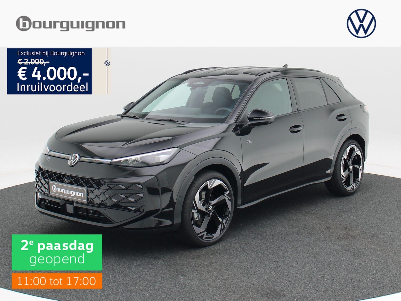 Volkswagen T-Roc - R-Line First Edition 1.5 eTSI 150 PK | Trekhaak | 360 Camera | Head-Up | Elektrische Achte - AutoWereld.nl