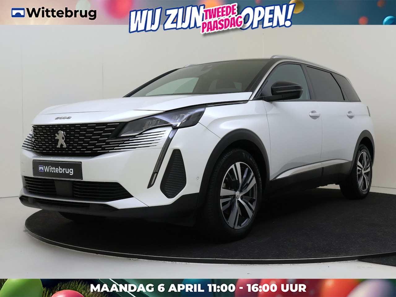 Peugeot 5008 - 1.2 PureTech Allure Pack Business | Navigatie | Carplay | Climate Control | Camera | - AutoWereld.nl