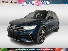 Volkswagen Tiguan - 1.4 TSI eHybrid R-Line / AUTOMAAT/ PANO/ 245 PK/ TREKHAAK/ DCC/ ELEK.KLEP/ PARK.SENSOR.V+A
