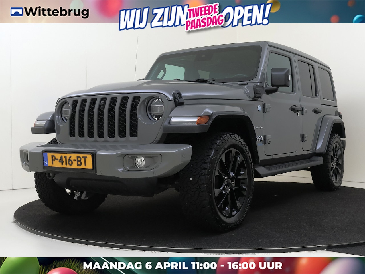 Jeep Wrangler Unlimited - 4xe 380 Sahara 4xe 380 Sahara - AutoWereld.nl