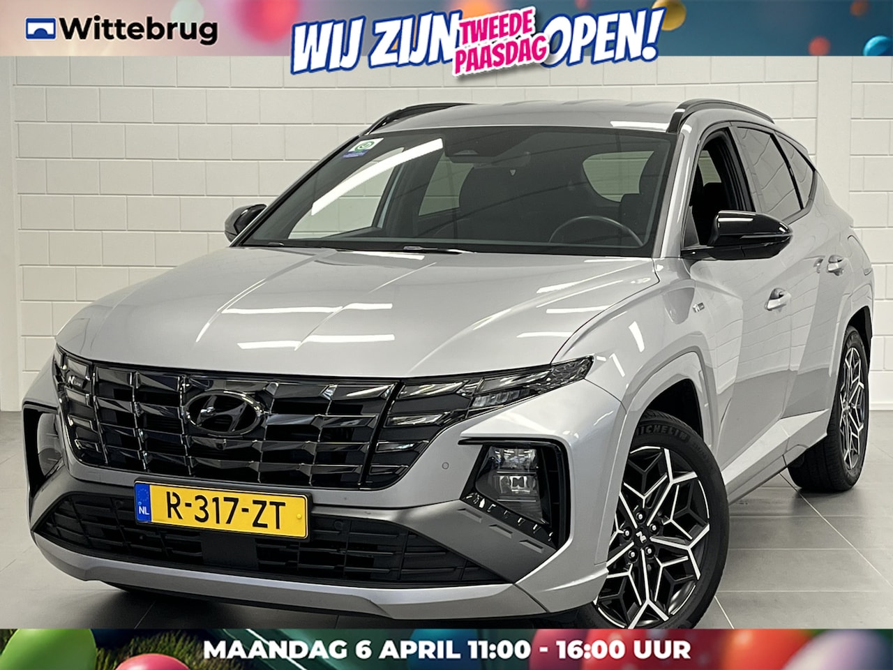 Hyundai Tucson - 1.6 T-GDI PHEV N Line 4WD PLUG-IN | SPORTIEVE UITVOERING | NAVIGATIE | FULL LEDD | KEYLESS - AutoWereld.nl