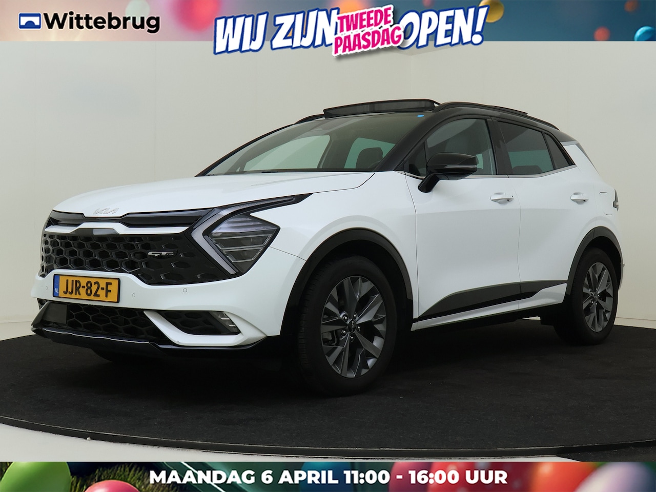 Kia Sportage - 1.6 T-GDi Hybrid GT-Line NAVIGATIE | OPEN DAK | FULL LED | STOERE AUTO! x - AutoWereld.nl