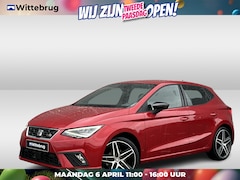 SEAT Ibiza - 1.0 TSI 110pk FR / LED koplampen / Navigatie / Camera / Stoelverwarming / Half leder Alcan